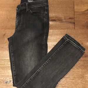 Faded black Gap jeans, size 27